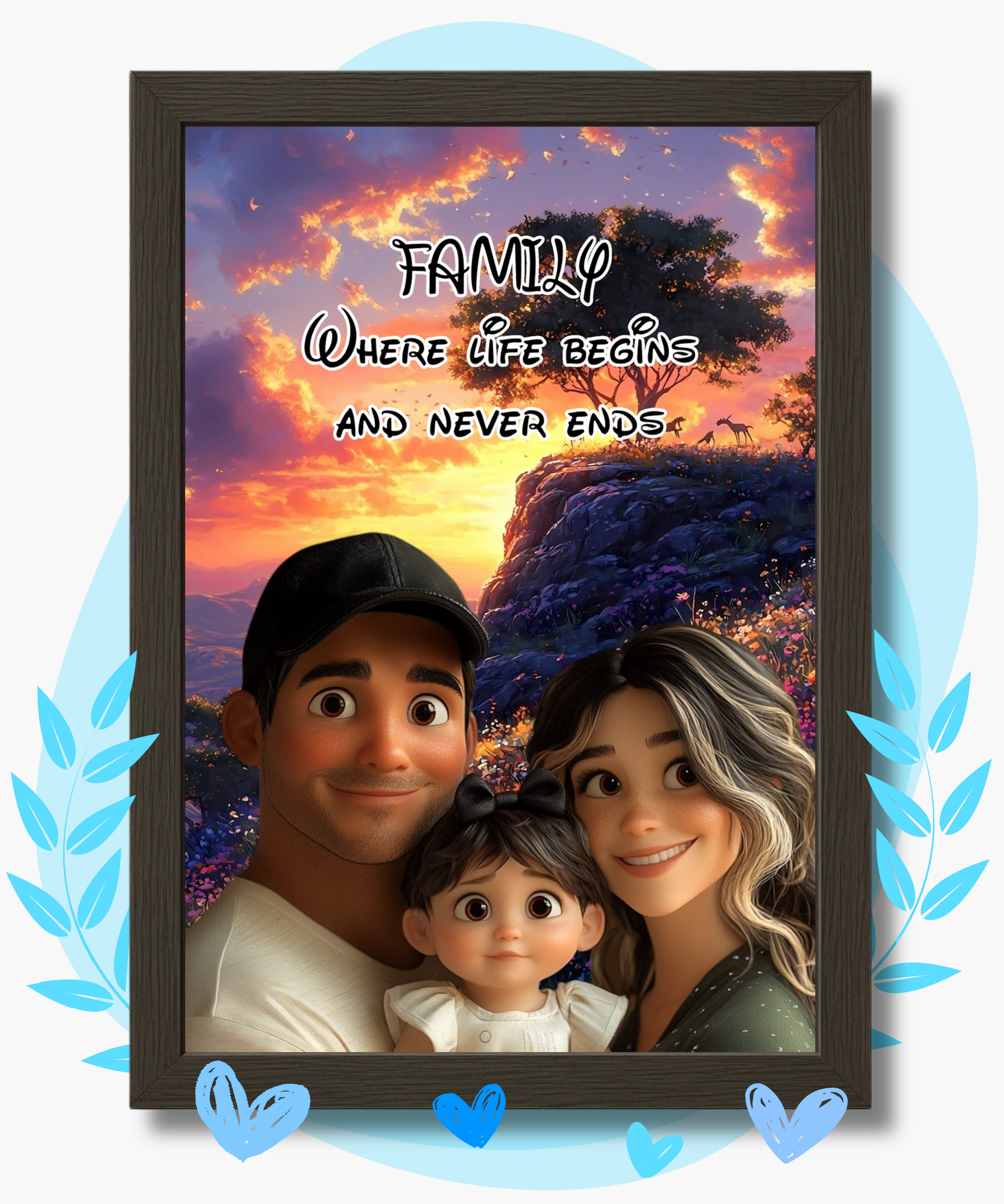 Personalized Christmas Gift for Mom – The Dream Frames