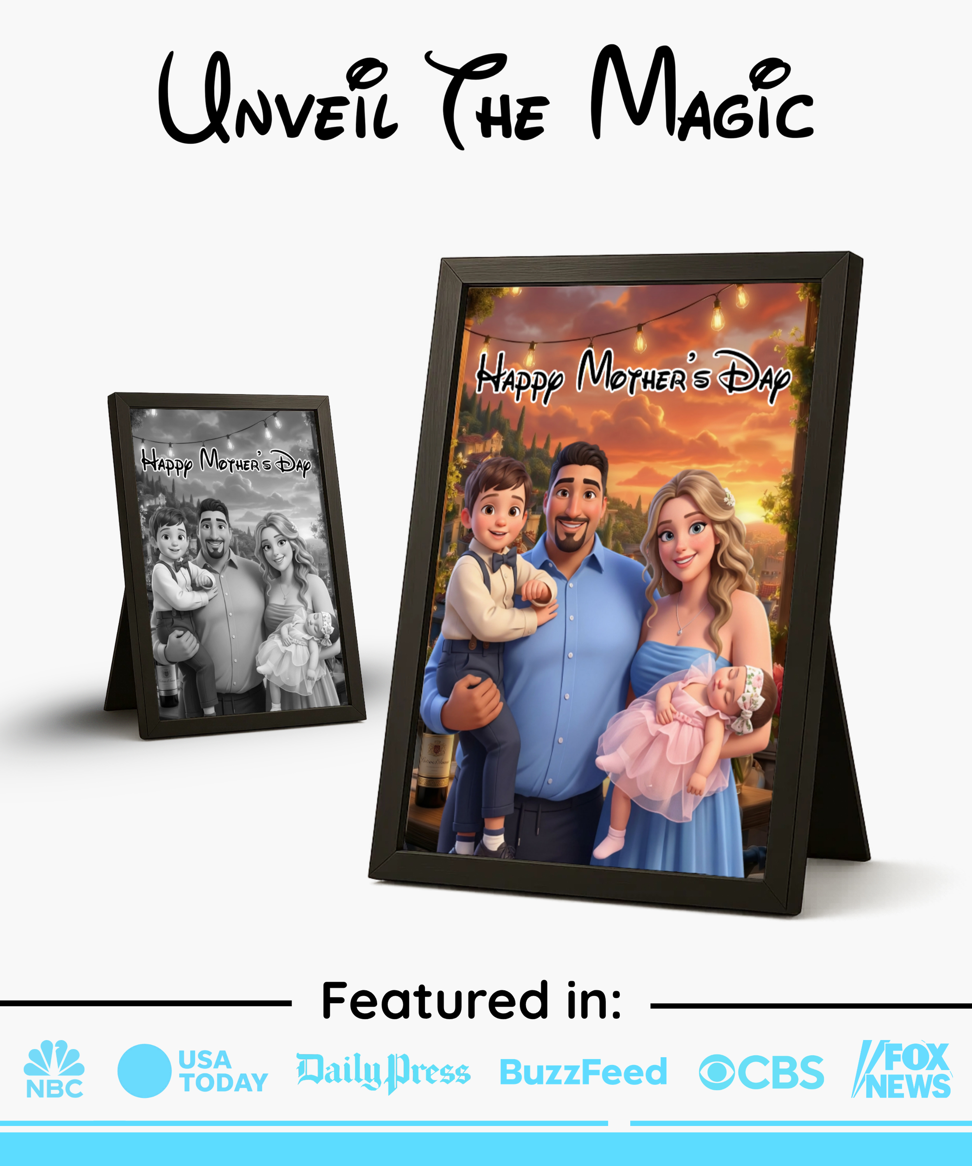 Personalized Christmas Gift for Mom – The Dream Frames