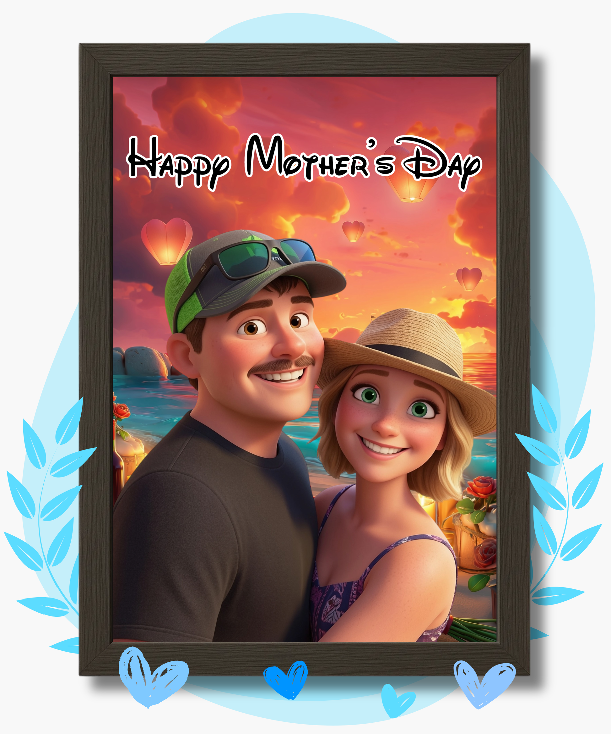 Personalized Christmas Gift for Mom – The Dream Frames
